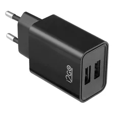 Carregador De Parede Com 2 Saídas Usb I2go Entrada 100-240v