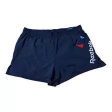 Short, Marca Reebok, Mujer, Color Marino, Talla Xl,nuevo