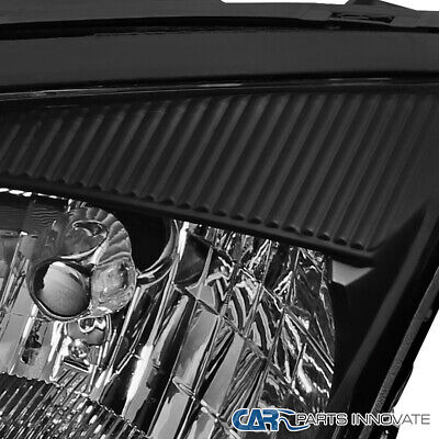 Fits 05-07 Ford Focus Zx4 St Replacement Black Clear Hea Oaa Foto 6