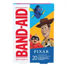 Band-aid Vendajes, Personajes De Disney/pixar, Surtido De 2.