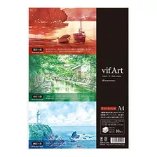 Vifart Watercolor Paper Sketch Pad A4 Assort Pack (roug...