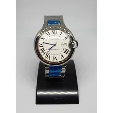 Reloj Compatible Con Cartier Ballon Bleu Para Hombre 