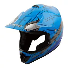 Wow Niños Jóvenes Motocrós Bmx Mx Atv Dirt Bike El Casco Azu