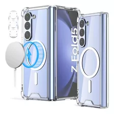 Funda Magnética Para Samsung Galaxy Z Fold 5 + Mica Cámara