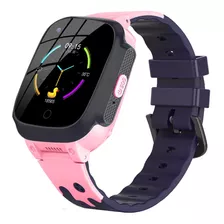 Smartwatch Ubicar Gps Ub25 4g 1.3 Con Red Móvil Caja Rosa Y Negra, Malla Rosa Y Negra