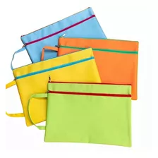 4pcs Alta Capacidad Carpeta Oficio, Bolsa Oxford Impermeable