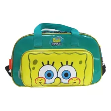 Bolso Bob Esponja Colonia Club Pileta Licencia Original