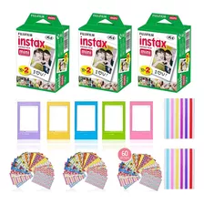 Instax Mini Instant Film (paquete De 3, 60 Hojas) 5 Mar...