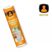 Sellador Acrílico Pintable 450g Blanco Secur