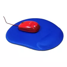 Mousepad Ergonômico Apoio D/ Punho Home Office Azul