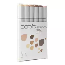 Copic Sketch Marker Rotulador D 6 Colors Tonos Piel No Ciao 