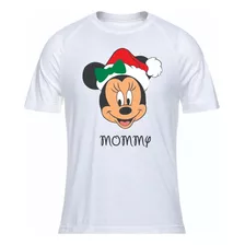 Camisetas Navideñas Mickey Mouse Navidad Para La Familia X 1