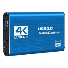 Capturadora De Video Tipo C Hdmi 4k, 1080p 30fps