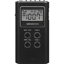 Sangean Dt-180 De Radio Am / Fm De Bolsillo.