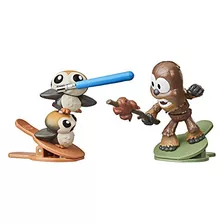 Battle Bobblers Porgs Vs Chewbacca Clippable Battling A...