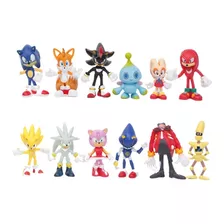 Set 12 Figuritas Sonic Boom / Figuras De Accion / X12