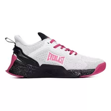 Tênis Everlast Climber Pro Fem Training Branco Rosa Preto