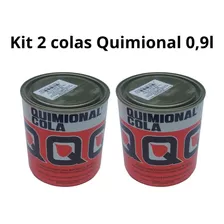 Kit 2 Latas Cola De Contato P/isopor Eps - Quimional 0,9 Lts