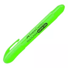 Caneta Marca Texto Gel Verde Super Soft Faber Castell