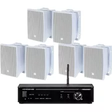 Kit Som Ambiente Optico Bt Hs320.2 Wrms + 6 Caixas C521b Jbl