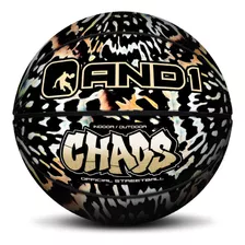 Balón And1 Chaos Animal Print Basketball Felino