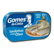 Sardinha Com Óleo Gomes Da Costa Lata 125g