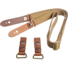 Billingham Waist Strap With Attachment Clips (khaki With Tan