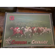 Antiguo Juego De Caja : Corrida De Cavalos