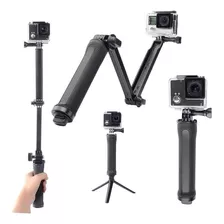 Baston Selfie 3en1 Way + Trípode Plegable Para Go Pro 12 11