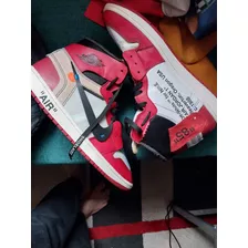 Zapatillas Jordan 1 Retro High Off White-chicago Originales