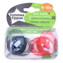 Set 2 Chupones Fun Style 6-18m Tommee Tippee