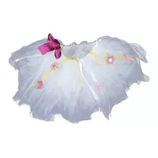 Noiva De Festa Junina Infantil Saia Tutu Branco Envio Rápido