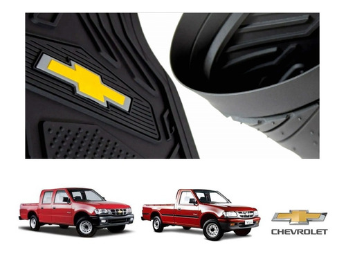 Tapetes Uso Rudo Logo Chevrolet Luv 1997 A 2005 Original Foto 2