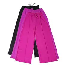 Calça Pantalona Menina Infantil Juvenil Mini Diva Luxo