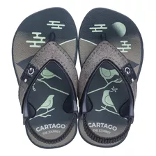 Chinelo Precata Sandália Infantil Menino Cartago Dakar 11493