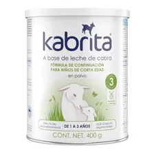 Leche De Fórmula En Polvo Ausnutria Bv Kabrita 3 En Lata X 3 Unidades De 400g - 12 Meses A 3 Años