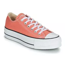 Converse 136724c Ox Plataforma Fusion Coral