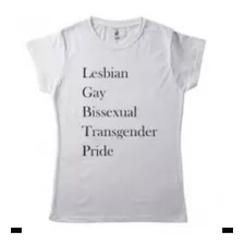 Camiseta Lgbt Gay Binario Pride