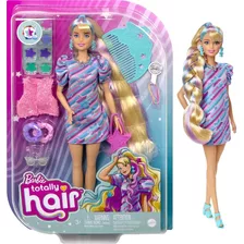 Barbie Totally Hair Accesorios Estrella Mattel 100% Original