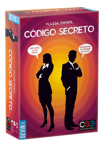 Juego De Mesa Código Secreto Czech Games Edition Devir