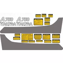 Decalque Faixa Adesiva Trator Valtra Valmet A 750