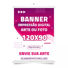 Banner Personalziado Medida De 1,20x90