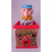 Fisher Price Caja Sorpresa Jack In The Box Vintage 1970 