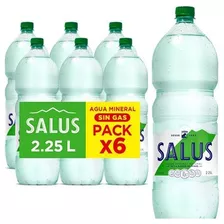 Funda Salus Agua Sin Gas 2.25lt X6