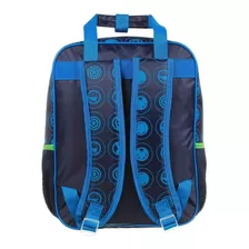 Mochila Poliéster De Costas Avengers Animated Dmw 11595 Cor Azul