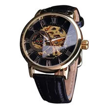 Reloj Hombre Vintage Lujo. Mecánico, Modelo Esqueleto. 