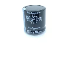 Cap. El. Snap-in 270uf 450v Radial 36x36mm 105ºc Rubycon
