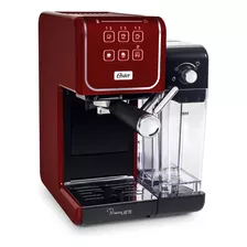 Cafeteira Espresso Primalatte Bvstem6801r Touch Red Oster Cor Preto/vermelho 110v