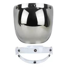 Visor Burbuja Moto Casco Clásico Tipo Cafe Racer + Adaptador