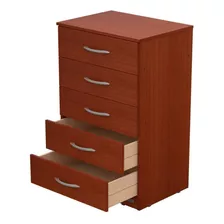 Comoda Chiffonier Cajonera 5 Cajones 91x59x39 Caoba 56157 Color Caoba - 56157